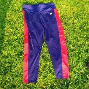 🇺🇦 Fila High Waisted Leggings 1X Sports Lounge New Spring Easter Gift